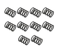 TA-VIGOR 10Pcs Compressed Spring, 12mm OD, 1.2mm Wire Size, 15mm Free Length, Spring Steel Construction Extended Mechanical Compression Springs for Home Repairs, DIY Projects
