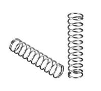 TA-VIGOR 10Pcs Compressed Spring, 12mm OD, 1.2mm Wire Size, 50mm Free Length, Spring Steel Construction Extended Mechanical Compression Springs for Home Repairs, DIY Projects