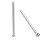 TA-VIGOR 10Pcs Cross Pan Head Machine Screws, M5x90mm Phillips Round Head Screws Bolts for Machinery, Furniture, Car, Motorcycle Repair, Electronic Products, Ship Assembly, and DIY