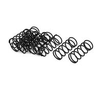 TA-VIGOR 10Pcs Extended Compressed Spring, 1.2mm Wire Dia, 14mm OD, 35mm Length Durable Stainless Steel Small Dual Hook Tension Spring for Furniture Screen Doors Repair Projects