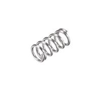 TA-VIGOR 10Pcs Extended Compressed Spring, 12mm OD,1.6mm Wire Size,25mm Length Durable Stainless Steel Small Dual Hook Tension Spring for Furniture Screen Doors Repair Projects