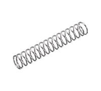 TA-VIGOR 10Pcs Extended Compressed Spring, 8mm OD,0.8mm Wire Size,50mm Length Durable Stainless Steel Small Dual Hook Tension Spring for Furniture Screen Doors Repair Projects