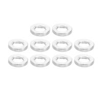 TA-VIGOR 10Pcs M3 Aluminum Spacer, 3.1mm ID x 5mm OD x 1mm Length Metal Round Standoff Bushing Plain Finish Spacer for Mechanical and DIY Projects for M3 Screws Bolts and Rods