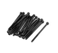 TA-VIGOR 10Pcs M3 Screws, M3 x 50mm Allen Socket Head Cap Screws Bolts, 12.9 Alloy Steel Hex Socket Screws for Bicycle Repair, Professional Repairmen, Half Threads