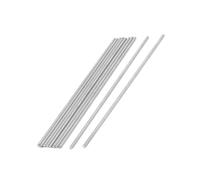 TA-VIGOR 10Pcs M3 x 140mm Fully Threaded Rod, 304 Stainless Steel Studding Rod Bar, Right Hand Threads Rods for Anchor Bolts, Clamps, Hangers and U-Bolts