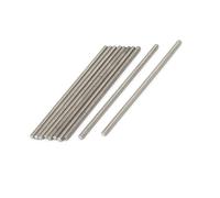 TA-VIGOR 10Pcs M4 x 80mm Fully Threaded Rod, 304 Stainless Steel Studding Rod Bar, Right Hand Threads Rods for Anchor Bolts, Clamps, Hangers and U-Bolts