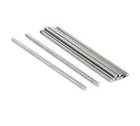 TA-VIGOR 10Pcs M6 x 100mm Fully Threaded Rod, 304 Stainless Steel Studding Rod Bar, Right Hand Threads Rods for Anchor Bolts, Clamps, Hangers and U-Bolts