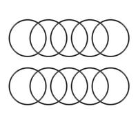 TA-VIGOR 10Pcs Nitrile Rubber O-Rings, 115mm OD 108.8mm ID 3.1mm Width Rubber Washers Spacer O-Rings Gasket kit, Metric Sealing Gasket for Hose, Faucet, Automotive, Plumbing