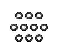 TA-VIGOR 10Pcs Nitrile Rubber O-Rings, 12mm OD 6mm ID 3mm Width Rubber Washers Spacer O-Rings Gasket kit, Metric Sealing Gasket for Hose, Faucet, Automotive, Plumbing