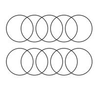 TA-VIGOR 10Pcs Nitrile Rubber O-Rings, 75mm OD 72mm ID 1.5mm Width Rubber Washers Spacer O-Rings Gasket kit, Metric Sealing Gasket for Hose, Faucet, Automotive, Plumbing