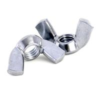 TA-VIGOR 10Pcs Wing Nuts, M10 Butterfly Nut, DIN 315 Zinc Plated Steel Hand Twist Tighten Fasteners for DIY Tools, Electronic Devices Hardware, Automotive, Wood Products