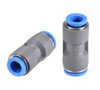 TA-VIGOR 12mm to 10mm Push Fit Union Reducers Straight Connector, 2Pcs