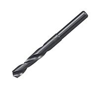 TA-VIGOR 14mm Reduced Shank Drill Bit High Speed HSS 6542 Black Oxide with 1/2 Inch Straight Shank for Aluminium, Steel, Wood, Plastic