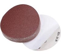 TA-VIGOR 15Pcs 125mm PSA Sanding Discs, 60 Grit 5 Inch Self Adhesive Stickyback Sandpaper Discs, Aluminum Oxide Sandpaper for DA Sander, Sand Automotive Car Paint, Wood, Metal