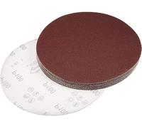 TA-VIGOR 15Pcs 200mm PSA Sanding Discs, 100 Grit 8 Inch Self Adhesive Stickyback Sandpaper Discs, Aluminum Oxide Sandpaper for DA Sander, Sand Automotive Car Paint, Wood, Metal