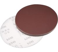 TA-VIGOR 15Pcs 200mm PSA Sanding Discs, 240 Grit 8 Inch Self Adhesive Stickyback Sandpaper Discs, Aluminum Oxide Sandpaper for DA Sander, Sand Automotive Car Paint, Wood, Metal