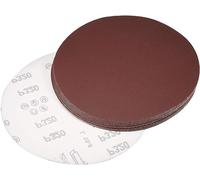 TA-VIGOR 15Pcs 200mm PSA Sanding Discs, 320 Grit 8 Inch Self Adhesive Stickyback Sandpaper Discs, Aluminum Oxide Sandpaper for DA Sander, Sand Automotive Car Paint, Wood, Metal