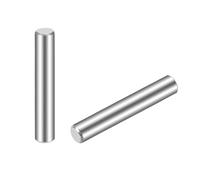 TA-VIGOR 15Pcs 6mm x 40mm Dowel Pins, 304 Stainless Steel Shelf Support Cylindrical Pin Pegs Shelf Support Pegs Fasten Elements for Furniture, Cabinets, and Mechanical Applications