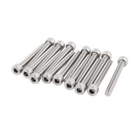 TA-VIGOR 15Pcs M5 Screws, M5 x 40mm Allen Socket Head Cap Screws Bolts, 304 Stainless Steel Hex Socket Screws for Bicycle Repair, Professional Repairmen, Full Threads