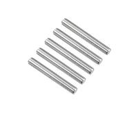 TA-VIGOR 15Pcs M5 x 25mm Fully Threaded Rod, 304 Stainless Steel Studding Rod Bar, Right Hand Threads Rods for Anchor Bolts, Clamps, Hangers and U-Bolts