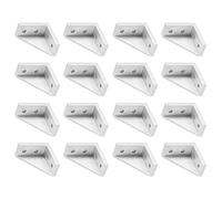 TA-VIGOR 16 Pcs Inside Corner Bracket Gussets 38x38x18mm 2040 L Shape Angle Connectors for 2020/2040 Series Aluminum Extrusion Profiles