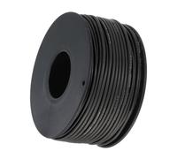 TA-VIGOR 18AWG 18 Gauge Silicone Electrical Wire, 30m Flexible Black Tinned Copper Stranded Cable, High Temp 600V Insulated Automotive Hookup Wire for LED, Home and Model Wiring
