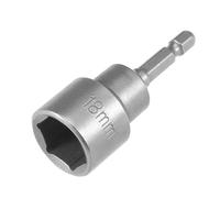 TA-VIGOR 18mm Magnetic Nut Setter Driver Drill Bit Set, 1/4 inch Hex Shank Quick Change, 65mm Length Metric Nut Driver Set for Woodworking, Machine Maintenance, Auto Repairing, Furnitures