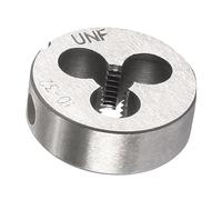 TA-VIGOR 1pc 10-32 UNF Metric Adjustable Threading Die, Alloy Tool Steel Right Hand Round Die for Processing, Correcting or Cleaning External Threads (Metal, Plastic)
