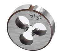 TA-VIGOR 1pc 5/32"-32 BSW Metric Adjustable Threading Die, Alloy Tool Steel Right Hand Round Die for Processing, Correcting or Cleaning External Threads (Metal, Plastic)