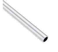 TA-VIGOR 1Pc 6063 Aluminum Round Tube, 14mm OD 11mm ID 300mm Length Metal Seamless Straight Tubing Aluminum Pipe for Home Furnishing, Machinery, DIY Handicraft