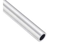 TA-VIGOR 1Pc 6063 Aluminum Round Tube, 18mm OD 14mm ID 300mm Length Metal Seamless Straight Tubing Aluminum Pipe for Home Furnishing, Machinery, DIY Handicraft
