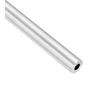 TA-VIGOR 1Pc 6063 Aluminum Round Tube, 19mm OD 10mm ID 300mm Length Metal Seamless Straight Tubing Aluminum Pipe for Home Furnishing, Machinery, DIY Handicraft