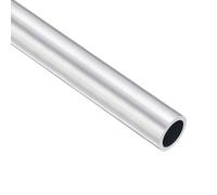 TA-VIGOR 1Pc 6063 Aluminum Round Tube, 25mm OD 19mm ID 300mm Length Metal Seamless Straight Tubing Aluminum Pipe for Home Furnishing, Machinery, DIY Handicraft