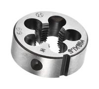 TA-VIGOR 1pc M16 x 1.5 Metric Adjustable Threading Die, Alloy Tool Steel Left Hand Round Die for Processing, Correcting or Cleaning External Threads (Metal, Plastic)