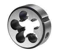 TA-VIGOR 1pc M16 x 2.0 Metric Adjustable Threading Die, Alloy Tool Steel Left Hand Round Die for Processing, Correcting or Cleaning External Threads (Metal, Plastic)