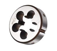 TA-VIGOR 1pc M18 x 1.5 Metric Adjustable Threading Die, Alloy Tool Steel Right Hand Round Die for Processing, Correcting or Cleaning External Threads (Metal, Plastic)
