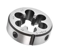TA-VIGOR 1pc M20 x 1.5 Metric Adjustable Threading Die, Alloy Tool Steel Left Hand Round Die for Processing, Correcting or Cleaning External Threads (Metal, Plastic)