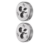 TA-VIGOR 1pc M3 x 0.5 Metric Adjustable Threading Die, Alloy Tool Steel Right Hand Round Die for Processing, Correcting or Cleaning External Threads (Metal, Plastic)