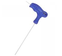 TA-VIGOR 1Pcs 1.5mm T-Handle Hex Key Wrench, Dual-End T-Bar Allen Wrench Tool, CR-V Steel Metric Spanner for Bike, Furniture, Mechanical Repair