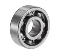 TA-VIGOR 1Pcs 6201 Deep Groove Ball Bearings, Z1 12mm x 32mm x 10mm Industrial Bearings, CN Open Type Chrome Steel Skateboard Bearings for Motor Electrical Instrument Equipment