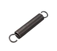 TA-VIGOR 1Pcs Extension Compressed Spring, 2.5mm Wire Diameter, 18mm Outer Dia, 110mm Free Length Steel Dual Hook Tension Spring for DIY Repair, Mechanical Equipment, Industrial Use