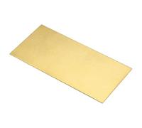 TA-VIGOR 1Pcs H62 Brass Sheet, 100mm x 50mm x 2mm Metal Sheet Brass Plates for DIY Crafts, Electrical, Repairs, Industry