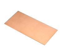 TA-VIGOR 1Pcs Pure Copper Sheet, 200mm x 100mm x 1.2mm Copper Metal Sheet Plate for Crafts, Art Project, Electrical Equipment