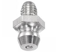 TA-VIGOR 1Pcs Straight Grease Nipples Fitting, M5 x 0.8mm Metric Thread 304 Stainless Steel Hydraulic Grease Fitting Accessories for Automotive, Agricultural & Industrial Machinery