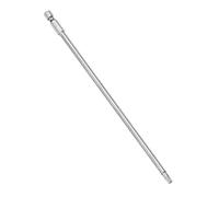 TA-VIGOR 1Pcs T25 Torx Head Screwdriver Bits 1/4 Inch Hex Shank, 200mm Long Magnetic Tamper Proof Star S2 Steel Security Torx Bits with Hole for Impact Driver Drill Bits Hand Tools