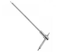 TA-VIGOR 2.5mm Sliding T-Handle Hex Key Wrench, CR-V Steel, Ergonomic T Bar Hex Spanner for Automotive and Household Maintenance