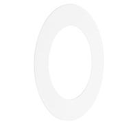 TA-VIGOR 2" ID Goof Rings for Recessed Light, 1 Pack Metal Goof Rings Cover Recessed Light Trim Matte Finish for Ceiling Wall Can Downlights