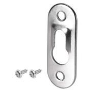 TA-VIGOR 20 Pcs Keyhole Hanging Plates with Screws, 42mm x 16mm Zinc Plated Picture Frame Hooks, Heavy Duty Picture Hangers and Hooks for Hanging Photo Frames, Wall Decor and Mirrors