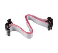 TA-VIGOR 20 Pins IDC Flat Ribbon Cable, 30cm 2.54mm Pitch, Female Connector, 300V High Voltage 5pcs