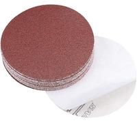 TA-VIGOR 20Pcs 125mm PSA Sanding Discs, 40 Grit 5 Inch Self Adhesive Stickyback Sandpaper Discs, Aluminum Oxide Sandpaper for DA Sander, Sand Automotive Car Paint, Wood, Metal